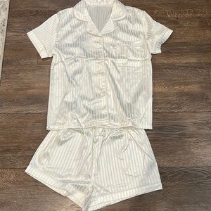 Shein satin pajama set